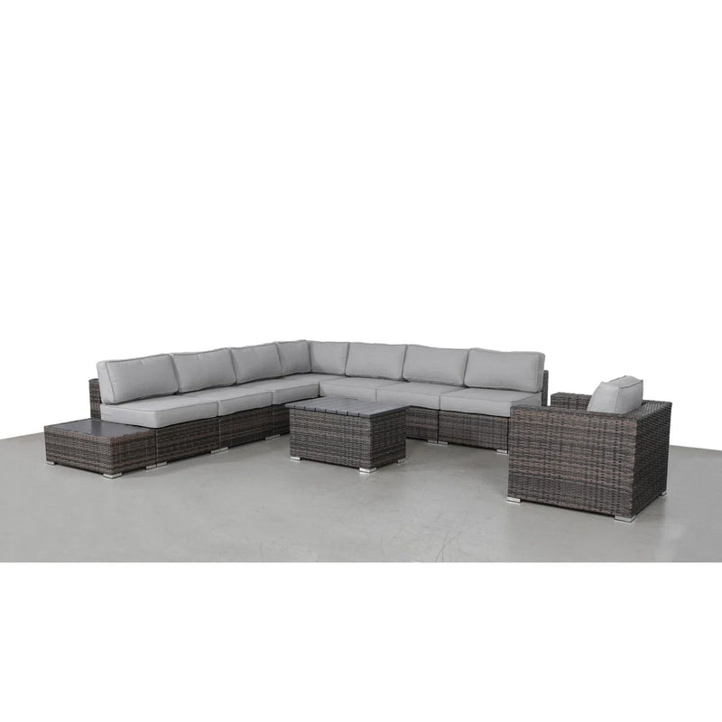 Stylish Entertainment Sectional Set, Outdoor Living - R&R Furniture Gallery (Fountain Valley, CA)