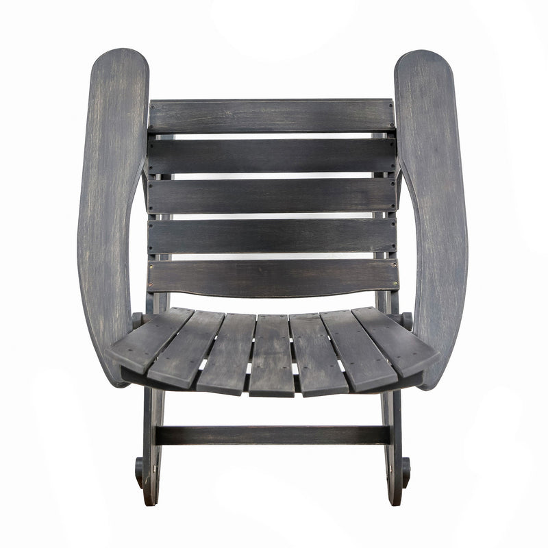 Outdoor Adirondack Rocking Chair With Hand Crafted Details - R&R Furniture Gallery (Fountain Valley, CA)