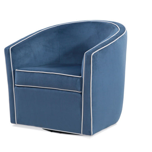 Kendall - Swivel Chair With Barrel Back Design - R&R Furniture Gallery (Fountain Valley, CA)
