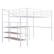 Loft Bed With Desk And Lateral Storage Ladder - R&R Furniture Gallery (Fountain Valley, CA)