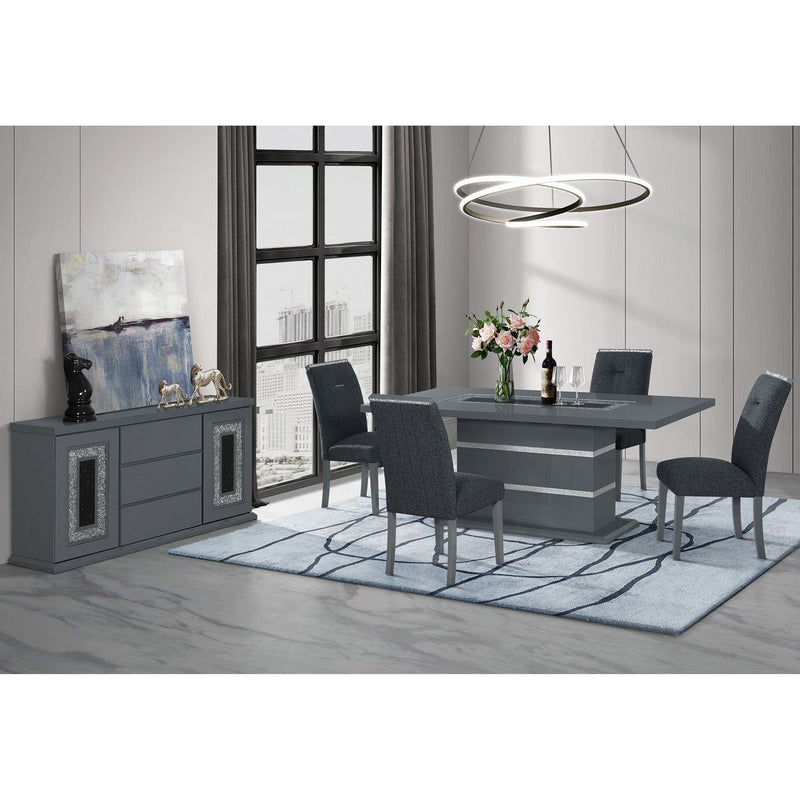 Ariya - Dining Table And Chair Set - R&R Furniture Gallery (Fountain Valley, CA)