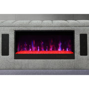 Isaiah - Bed With TV Lift-LED Speakers And Fireplace - R&R Furniture Gallery (Fountain Valley, CA)