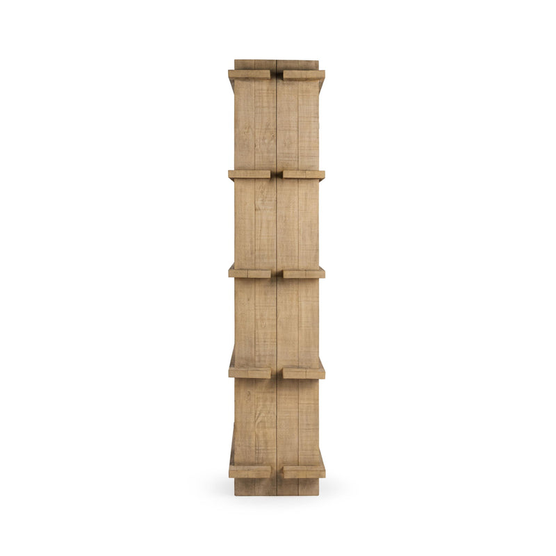 Karlla - Bookshelf - Natural Clay - R&R Furniture Gallery (Fountain Valley, CA)