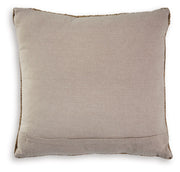 Signature Design by Ashley Habenvale throw pillow with textured fabric and decorative pattern for cozy home decor.