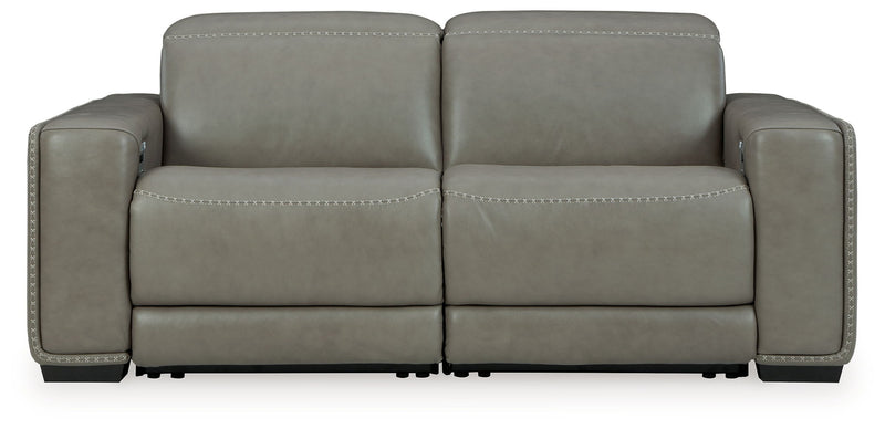 Correze - Power Reclining Sectional - R&R Furniture Gallery (Fountain Valley, CA)