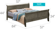 Panel Sleigh Bed - R&R Furniture Gallery (Fountain Valley, CA)