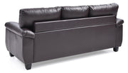 Comfortable stationary sofa by Glory Furniture with plush cushions and modern design in a cozy living room setting.