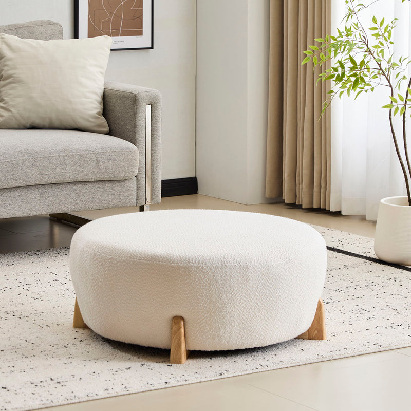 Modish - Round Ottoman - R&R Furniture Gallery (Fountain Valley, CA)