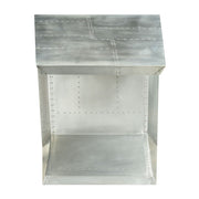 Brancaster - Executive Writing Desk - Aluminum - R&R Furniture Gallery (Fountain Valley, CA)