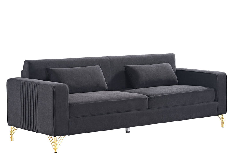 Aesthetic 3 Seater Couch With Classic Modern Appeal And Luxurious Soft Comfort - R&R Furniture Gallery (Fountain Valley, CA)