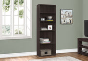Bookshelf, Bookcase, 6 Tier, For Office, Transitional - R&R Furniture Gallery (Fountain Valley, CA)