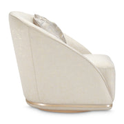 La Rachelle - Swivel Chair - Gold Rush / Champagne - R&R Furniture Gallery (Fountain Valley, CA)