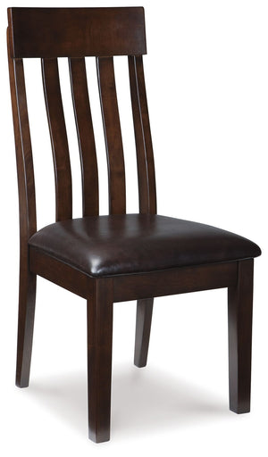 Haddigan - Dining UPH Side Chair (Set of 2) - Dark Brown - R&R Furniture Gallery (Fountain Valley, CA)