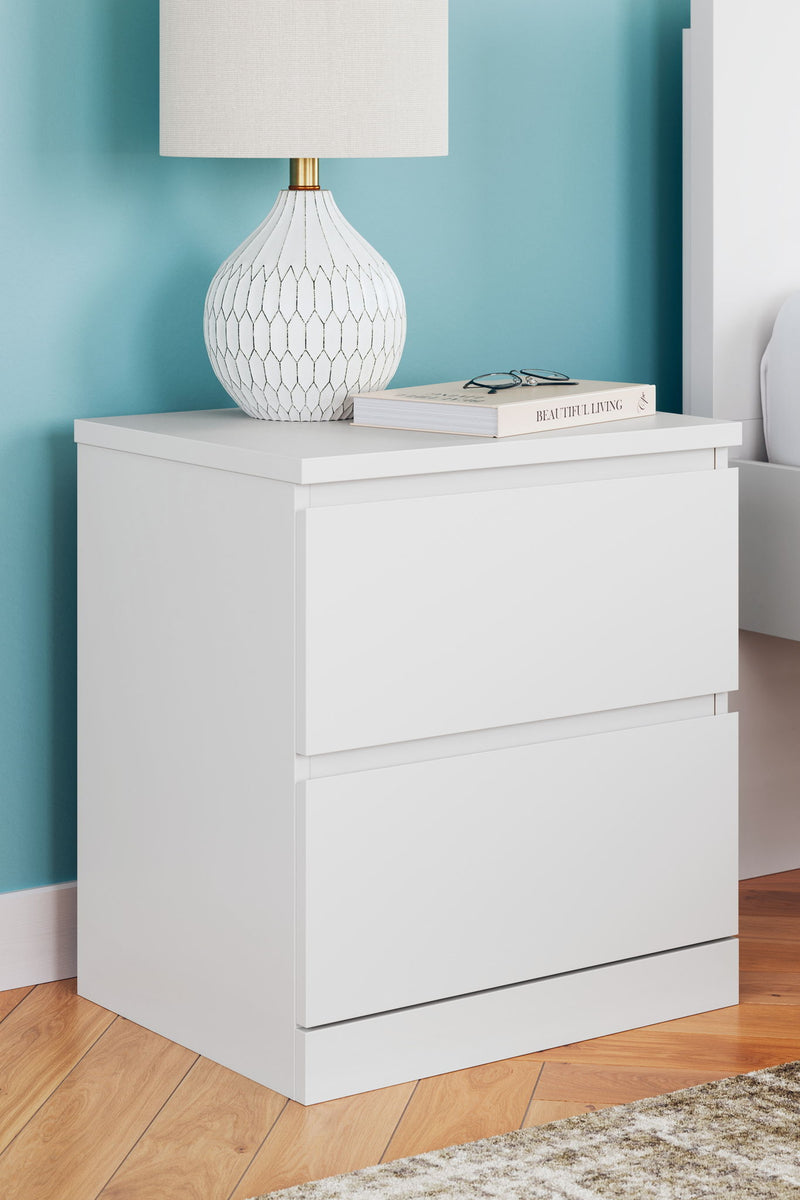 Onita - Two Drawer Night Stand - R&R Furniture Gallery (Fountain Valley, CA)