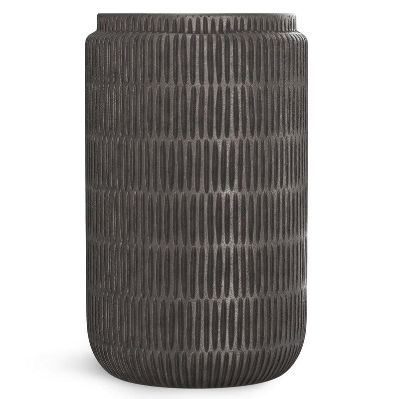 Juno - Cast Aluminum Side Table - Black - R&R Furniture Gallery (Fountain Valley, CA)