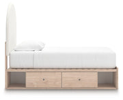 Arloster - Upholstered Panel Bed - R&R Furniture Gallery (Fountain Valley, CA)