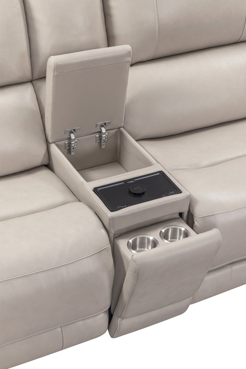 Easton - Power Reclining Sectional With Power Adjustable Headrests