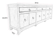 Edinburg - Console - R&R Furniture Gallery (Fountain Valley, CA)