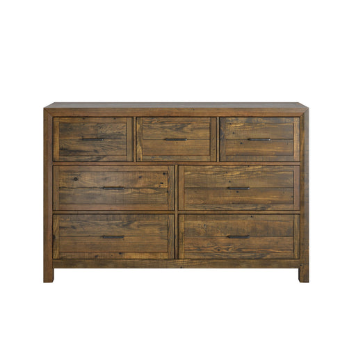 7 Drawer Dresser - Brown - R&R Furniture Gallery (Fountain Valley, CA)