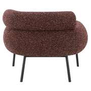 Mardi - Chair - Maroon Tweed - R&R Furniture Gallery (Fountain Valley, CA)