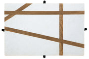Braxmore - Accent Table - White / Light Brown - R&R Furniture Gallery (Fountain Valley, CA)