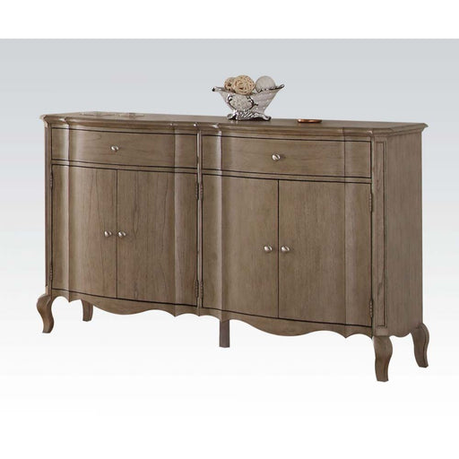Chelmsford - Server - Antique Taupe - R&R Furniture Gallery (Fountain Valley, CA)