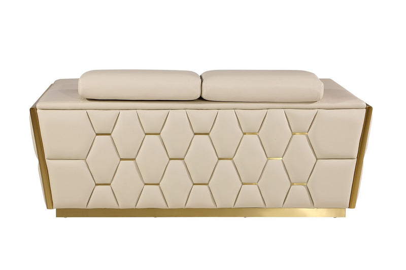 1111 - 3-Piece Sofa Set With Adjustable Headrest