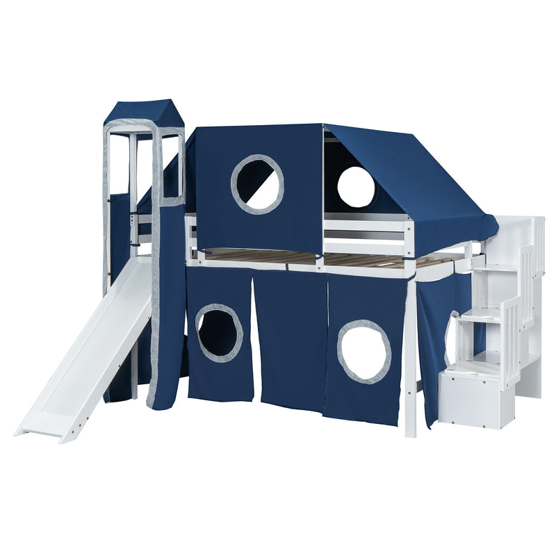 Loft Bed With Tent And Tower - R&R Furniture Gallery (Fountain Valley, CA)