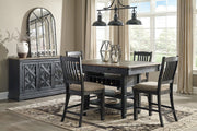 Tyler Creek - Counter Height Table Set - R&R Furniture Gallery (Fountain Valley, CA)