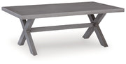 Half Moon Beach - Rectangular Cocktail Table - Gray - R&R Furniture Gallery (Fountain Valley, CA)