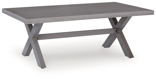 Half Moon Beach - Rectangular Cocktail Table - Gray - R&R Furniture Gallery (Fountain Valley, CA)