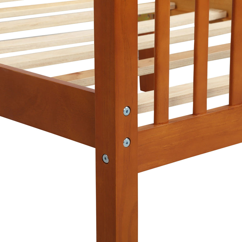 DreamHaus platform bed with a padded headboard and matching footboard, showcasing a modern bedroom furniture design.