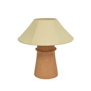 Matson terracotta table lamp by TOV Furniture featuring a natural earthy finish and a classic cylindrical shape.