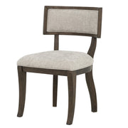 Marie - Upholstered Dining Chair (Set of 2) - Beige - R&R Furniture Gallery (Fountain Valley, CA)