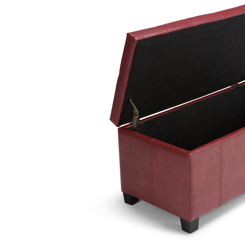 Dover - Upholstered Storage Ottoman Bench - R&R Furniture Gallery (Fountain Valley, CA)