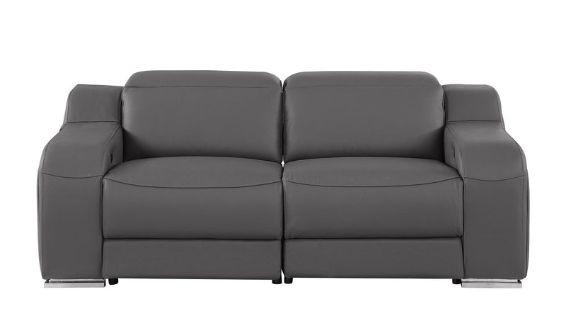 1116 - 6-Piece Modular Power Reclining Sofa, Loveseat & Chair Set In With 5 Power Recliners & Power Headrests