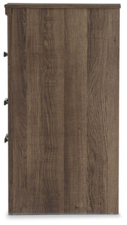 Juararo - Two Drawer Night Stand - Dark Brown - R&R Furniture Gallery (Fountain Valley, CA)