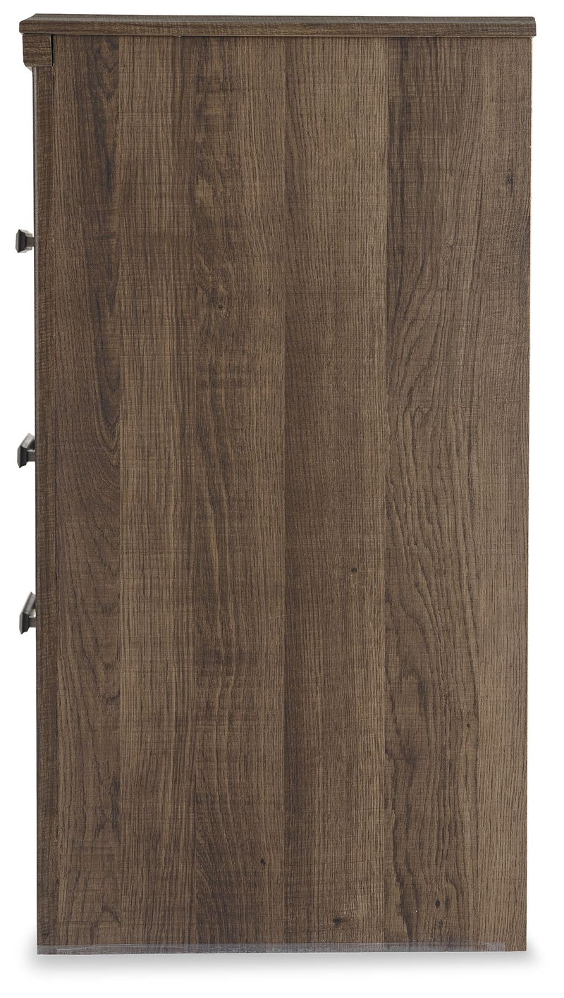 Juararo - Two Drawer Night Stand - Dark Brown - R&R Furniture Gallery (Fountain Valley, CA)