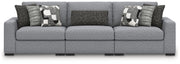 Benchcraft Bealton sectional sofa, stationary sectional with plush cushions and modern design, ideal for living room seating.