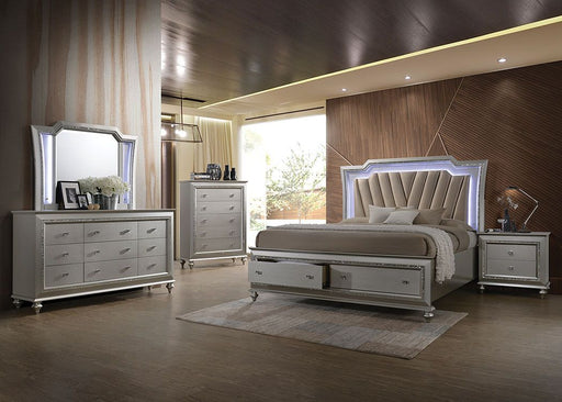 Kaitlyn - Bed (LED HB) - R&R Furniture Gallery (Fountain Valley, CA)