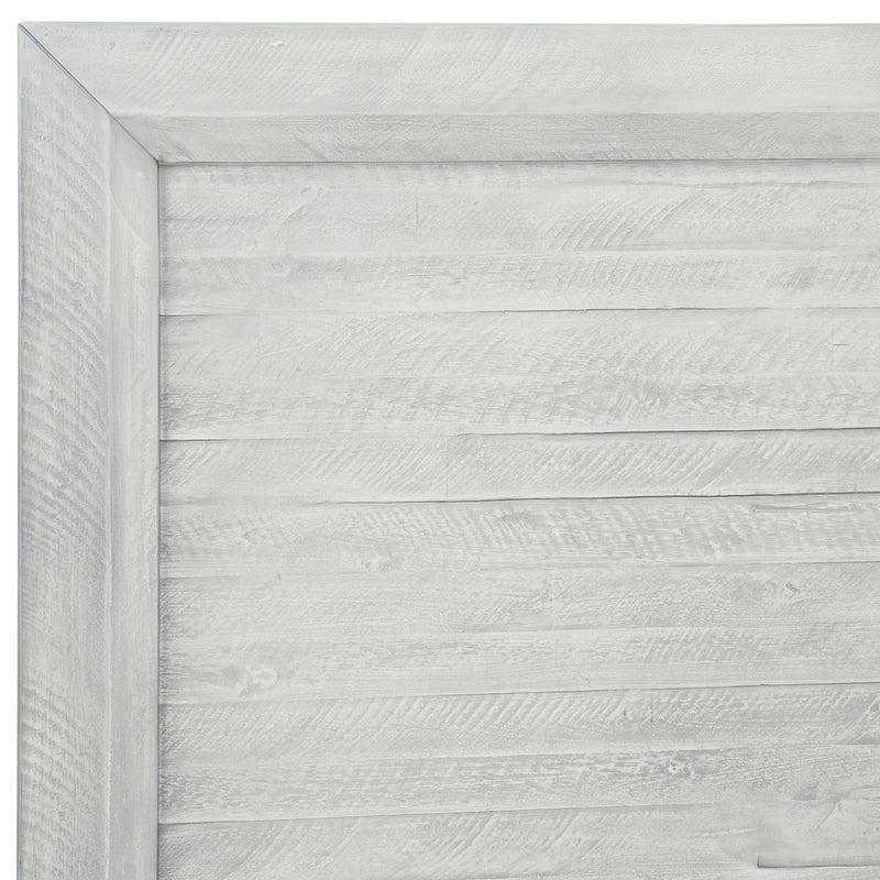 Clancy - King Bed - Light Gray Washed
