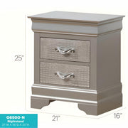 Decorative Accents Nightstand - R&R Furniture Gallery (Fountain Valley, CA)