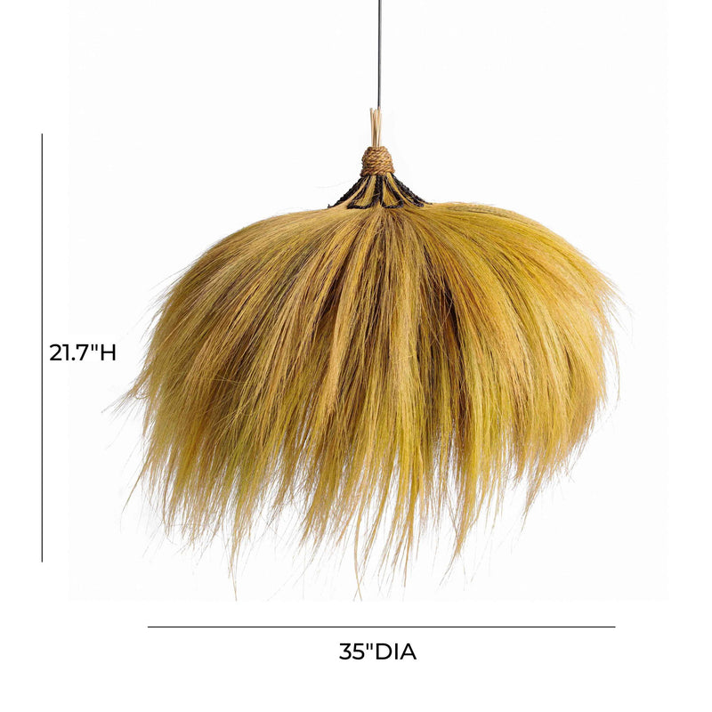 Serengeti - Outdoor Pendant Lamp - Yellow - R&R Furniture Gallery (Fountain Valley, CA)