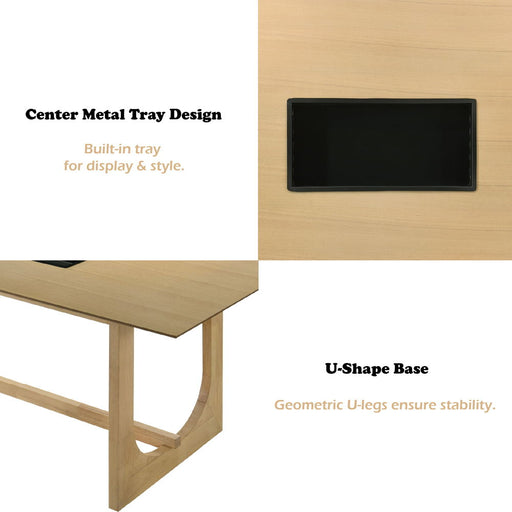 Blayde - Dining Table - Natural - R&R Furniture Gallery (Fountain Valley, CA)