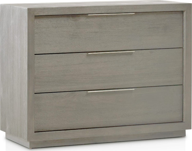 Oxford Three-Drawer Nightstand in Mineral (2024)