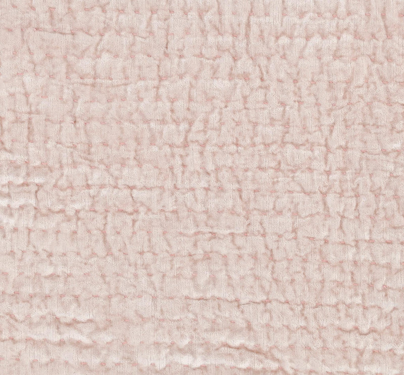 Bari - Velvet Quilt - Bliss Pink