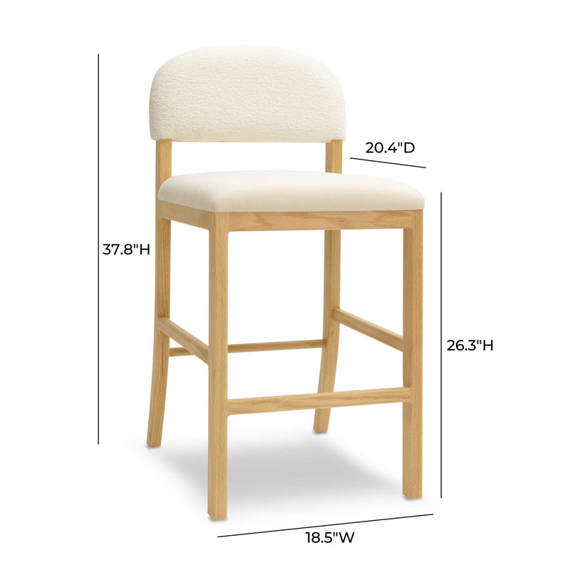 Calla - Performance Velvet Counter Stool - R&R Furniture Gallery (Fountain Valley, CA)