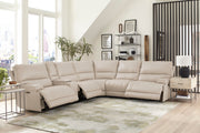 Whitman - Power Reclining Sectional - R&R Furniture Gallery (Fountain Valley, CA)