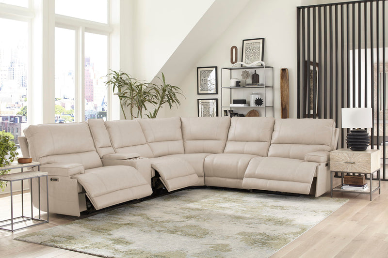 Whitman - Power Reclining Sectional - R&R Furniture Gallery (Fountain Valley, CA)