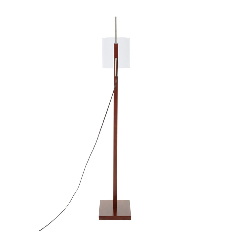 Lumi Source Arturo contemporary floor lamp with sleek metal stand and adjustable arm, modern lighting for living spaces.